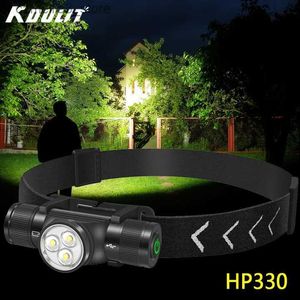 Head lamps 800LM Super Bright LED Headlamp Type-C Rechargeable Headlight 18650 battery Waterproof Head Flashlight Fishing Camping Lantern Q231013