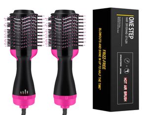 ヘアブラシoneStepヘアボリューマイザー3 in 1ドライヤーストレートナーカーラースタイリングcomb爆弾ブロードライヤーブラシVIPリンク4050776