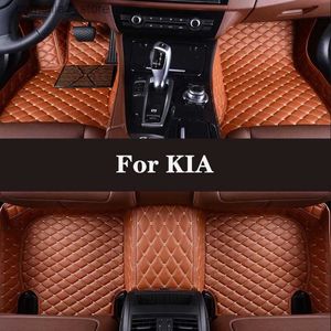 Fußmatten Teppiche Full Surround Custom Leder Auto Bodenmatte für KIA Sedona Picanto Carnival Morning Mohave KX5 VQ Cadenza K7 K9 Quoris Autoteile Q231012