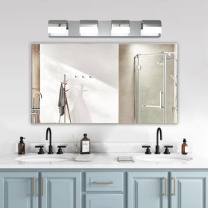 Moderne Badezimmer-Waschtischbeleuchtung, 4-flammige LED-Waschtischbeleuchtung über Spiegel, Badewannen-Wandbeleuchtung
