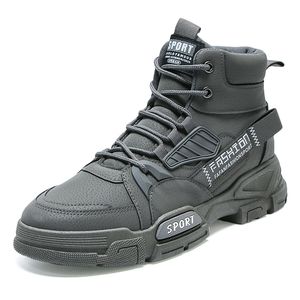 Scarpe da uomo stivali designer snow sneakers sneaker inverno scarpe invernali in pelle liscia caviglia mezza nera non slip piattaforma bordeaux piattaforma scarpa