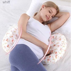 Travesseiros de maternidade para mulheres grávidas, travesseiro de dormir, suporte para cintura, lado multifuncional, produtos de dormir em forma de U AbdomenL231106