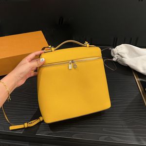 Öğle yemeği kutusu çanta kadın çanta çanta tasarımcısı makyaj çantası gerçek deri mahsur omuz çanta çanta iki yönlü fermuarlı tote makyaj çantaları sırt çantası