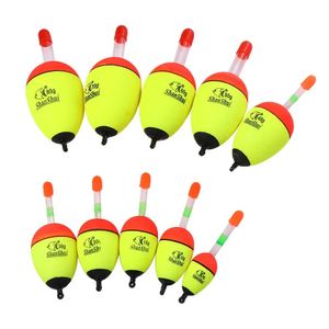 Fishing Accessories 2pcs EVA luminous fishing night buoy lamp pole foam plastic corrugated sea rock gear 58101520305060g 231011