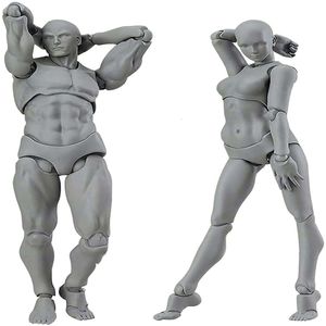 マスコットコスチュームアーティストフィギュアアートペインティングアニメスケッチ描画男性女性の体の動きのあるアクションフィギュアモデル描画マネキンおもちゃジョイント可動