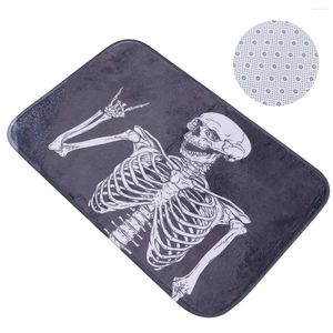 Tapetes Halloween Mat Non-Slip Floor Tapete Banho Casa Aquecimento Tapete Home Adorno Goblincore Room Decor