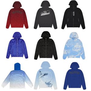 Sping Autumn TRAPSTAR Brand Embroidery Men Women Casual Outdoor Coat Hooded Waterproof Womens Zipper Sun Protection Jackets