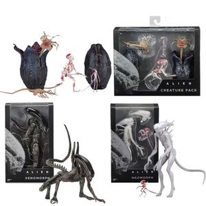 Costumes de mascotte Avp Aliens Vs Predator, série de figurines Alien Covenant Xenomorph Neomorph Creature Pack, figurines d'action en PVC, modèle de jouet à collectionner