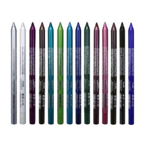 14 kolorów Longlasting Eye Liner Pencil Waterproof Pigment Blue Brown Black Eye Pen Kobiet Mash