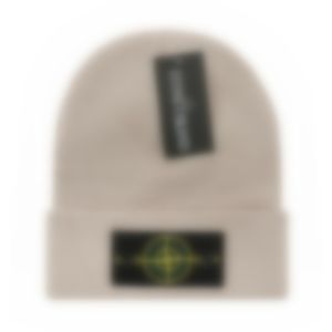 Nuovo cappello lavorato a maglia di lusso Uomo Donna designer autunno inverno cappello caldo LOGO PIETRA stretto lana fine protezione per le orecchie cappelli da pacche da strada S-8