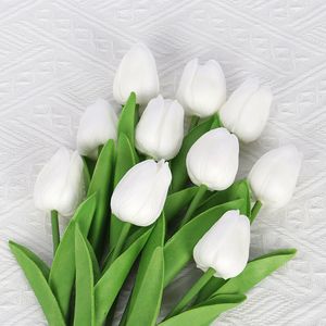 Fiori artificiali Real Touch Fiore di tulipano per la decorazione di nozze Decorazioni per la casa e il giardino