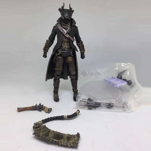 Mascot Costumes Figma 367 Bloodborne Hunter Action Figure Model Toys Joint Movable Doll Creative Present for Friends Bookshelf Ornament