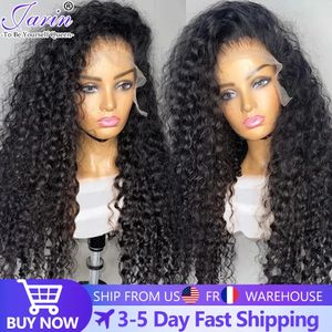 Spetsspår 13x4 13x6 Deep Wave Spets Front Wig Human Hair Transparent spets frontala peruker 180% för kvinnor 4x4 Mänskliga hår peruker spetsar front peruk 231012