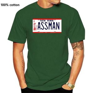 Herr t-shirts bomullsskjorta sommarstil cool kort ärm t seinfeld assman nyc platta vuxen mode241r