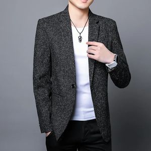 Men's Suits Blazers 4XL Men's Blazers Male Suit Jacket Oversized Solid Color Business Casual Autumn Winter Jacket Men Clothing Wedding Suit Coat 231011