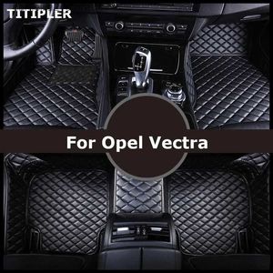 Tapetes de chão TITIPLER Tapetes de carro personalizados para Opel Vectra C 2000-2009 anos Pé Coche Acessórios para tapetes Q231012