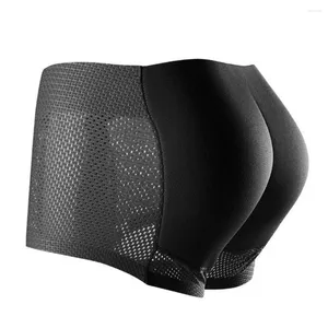 Cuecas BuLift Shaper Shorts Calcinhas Respiráveis Homens Sem Costura Com Hip Pad Melhoram Curvas