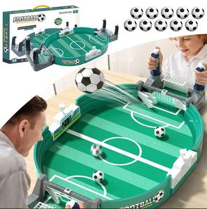 ファミリーパーティーフットボールボードゲームデスクトップインタラクティブサッカーおもちゃキッズボーイズスポーツ屋外ポータブルゲームギフトのためのサッカーテーブル
