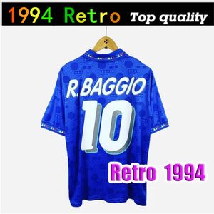 1994 Retro Version Italy Soccer Jersey 94 Home Maldini Baresi Roberto Baggio Zola Conte Soccer Shirt بعيدا