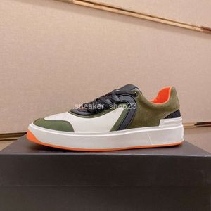 Обувь с рюшами Balmian Sneaker Толстые кроссовки Balman Мужские красивые модные дизайнерские бренды из натуральной кожи Повседневные высококачественные подошвы One-step Sports 9620