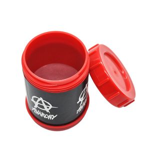 Rökning Tobakspollen Presser Shaker Pollen Sifter Box New Micro Mesh Stash Can Safe Shaker Rökning Tillbehör Gratis frakt