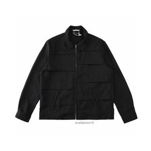 Herrjackor konserverad CDG vår/sommar veckad jacka med asymmetrisk Down Design Trendy Men's Jacket