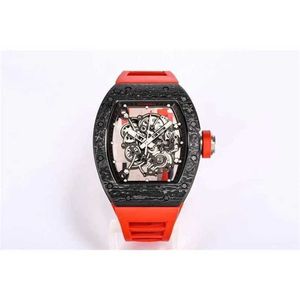 Luxury Watch Top RM055 Designer Fantasic Active Tourbillon Factory High-End Mechanical All Carbon Fiber Case