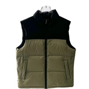 High Quality Designer Mens Women Down Sleeveless Autumn Winter Camouflage Face Puffer Montage Vest Jacket