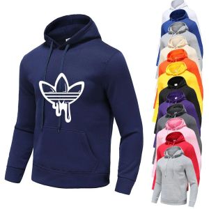 Men's Sweatsh Clothing Printed Fleece Sweatshirts Fashion Sportswear Tech Pullovers Mens Street Style Hooded Women S-3XL Hoodie Ja Lgna