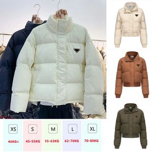 23FW Women Jacket Parkas Down Coat Fashion Short Jacket Style Slim Corset Tjock outfit Windbreaker Pocket Outsize Lady Warm Coats