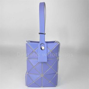 Lingge Sanzhai Mini Torba telefonu komórkowego PCV Mały kwadrat dla dziewcząt Przenośna torebka do przechowywania