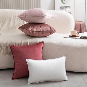 Yastık Kanepe Dikdörtgen S Pillows, Kadife Sarılma Oturma Odası Sandalyesi Estetik İskandinav Cojines Ev Süslemeleri