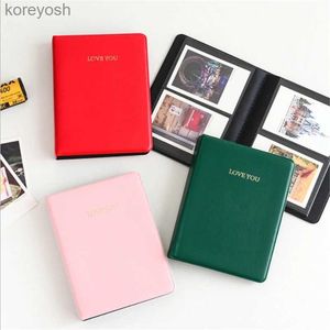 Альбомы-книги 64 кармана для фотоальбома Polaroid Mini Instant Picture Case для хранения фотографий Fujifilm Instax Mini Film 8 Korea Instax AlbumL231012