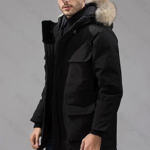 Piumino invernale da uomo di design Top Cappotto parka alla moda da uomo Tessuto premium impermeabile e antivento Scialle spesso con giacca calda