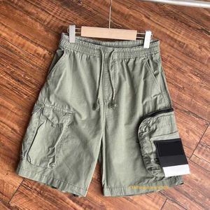 Summer Men's Pants Mens Shorts Stones Island Designers Cargo Badge Patches Sweatpants Sports Trouser Big Pocket Overalls Trousers Manxlsd5ib1