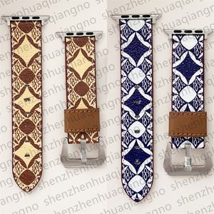 Cinturini intelligenti per cinturini per orologi in vera pelle di lusso per cinturini per Apple Watch 49mm 38mm 40mm 42MM 44mm 45MM iwatch Band Series 3 4 5 SE 6 7 9 Cinturino per cinturino di design