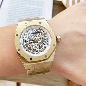 Designer Watches men Black Skeleton watch for men automatic mechanical 42MM watch diver Sport steel strap movement wristwatch montre de luxe