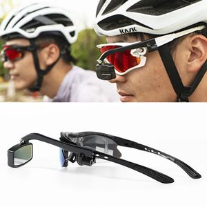 Outdoor Brillen Fahrrad Radfahren Reiten Brille Rückspiegel 360 Rückansicht Einstellung Brillen Halterung Helm 231012