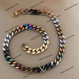 Designer jewelry necklace New Alphabet Bracelet High Appearance Value Fashion Versatility Trend Personality Simplicity Light Luxury for Men and Women Couples