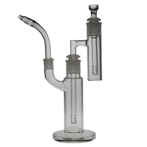 SAML GLASS 35 cm Altezza Bong in vetro Diffusione Pipa ad acqua per fumatori Aggiunto alto con raccoglitore di cenere Dab Rig Vapor Giunto dimensioni 18,8 mm PG3057 (FC-MOD migliorato)