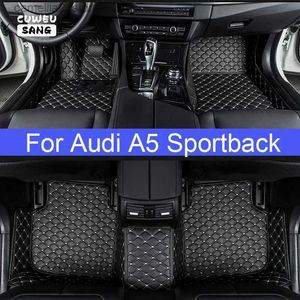 Floor Mats Carpets CUWEUSANG Custom Car Floor Mats For Audi A5 Sportback 4-Door Quattro Foot Coche Accessories Auto Carpets Q231012