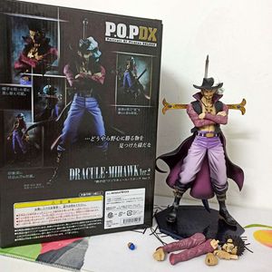 Mascot Costumes Anime Figure One Piece Mihawk Dracule Action Figure Model Toy Collection Doll 23cm Joint Movable Creative Present for Friends