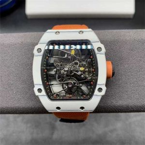 Luxury Watch Factory Tourbillon Top Active High-end RM27-02 Mekanisk All Carbon Fiber Case