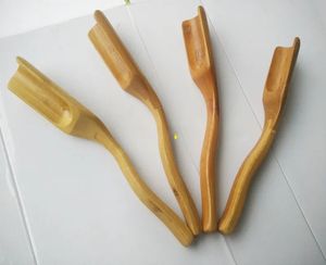 100pcs/lot Fast shipping New 18cm Longth Natural Bamboo Tea Spoon Coffee Scoop Teaspoon tea shovel Top