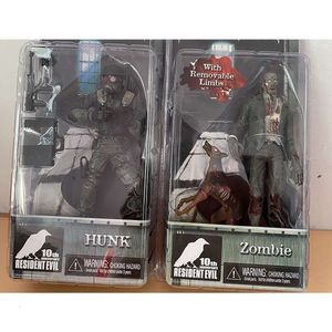 Trajes de mascote Neca Figura Redfield Hunk Zombie Chris Biohazard Executioner Mini Action Figure Modelo Brinquedo Presente de Natal para amigos