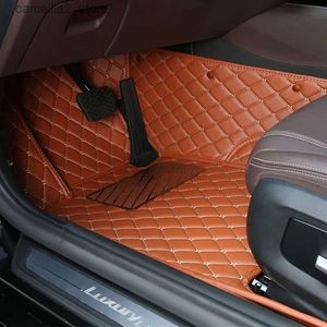 Tappetini Tappeti YOTONWAN Tappetino per auto in pelle personalizzato 100 per Dodge Grand Durango Nitro RAM 1500 Stealth Magnum Charger Avenger Accessori auto Q231012