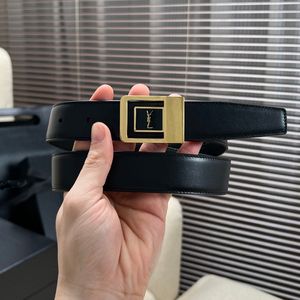 Belts Belts Fashion buckle women Black genuine leather belt Width 30mm 2 Styles Highly Quality with Box designer men women mens belts 8UTF 8UTF