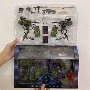 Maskottchen Kostüme Neca Alien Uscm Zubehör Set Action Figure Sammeln Modell Spielzeug Geschenke 14 teile/satz Geburtstag Geschenk für Kinder