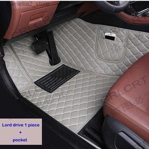 Floor Mats Carpets CRLCRT car floor mats For kia ceed sportage jd sorento rio soul optima picanto seltos x line stinger carens rugs carpets accesso Q231012