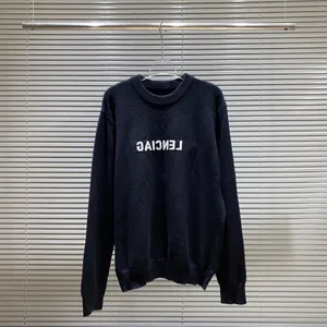 Moda Sonbahar Kış Tasarımcı Erkek Kazak Erkekler Kadın Yuvarlak Boyun Uzun Kollu Hoodie Sweatshirt Sweater Sıradan Giysiler Kazak S-2XL